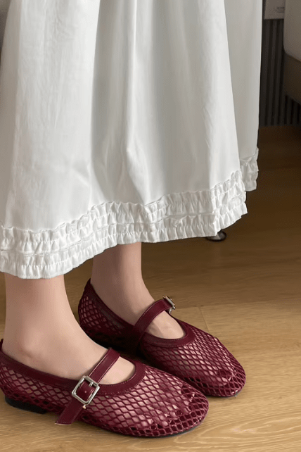 ZEYA - Margaret Mesh Ballet Flats