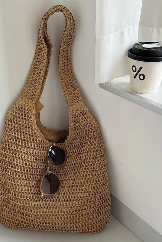 ZEYA - Marina Woven Straw Tote