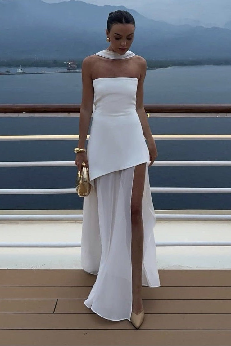 ZEYA - Mary Asymmetric Maxi Dress
