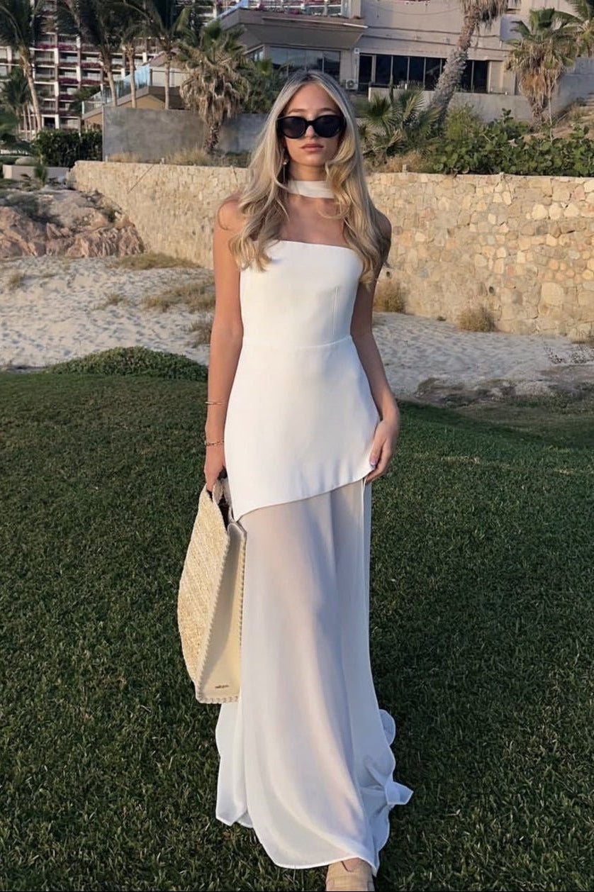 ZEYA - Mary Asymmetric Maxi Dress