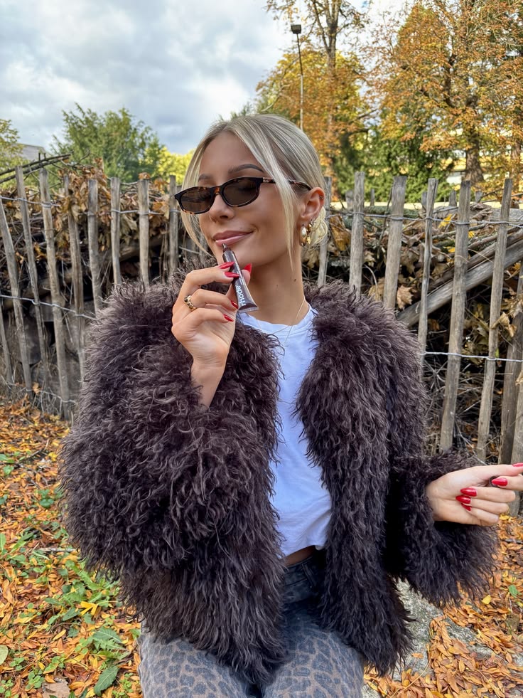 ZEYA - Nadine Short Faux Fur Coat