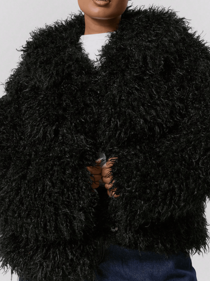 ZEYA - Nadine Short Faux Fur Coat