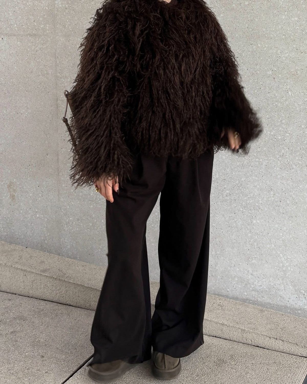 ZEYA - Nadine Short Faux Fur Coat