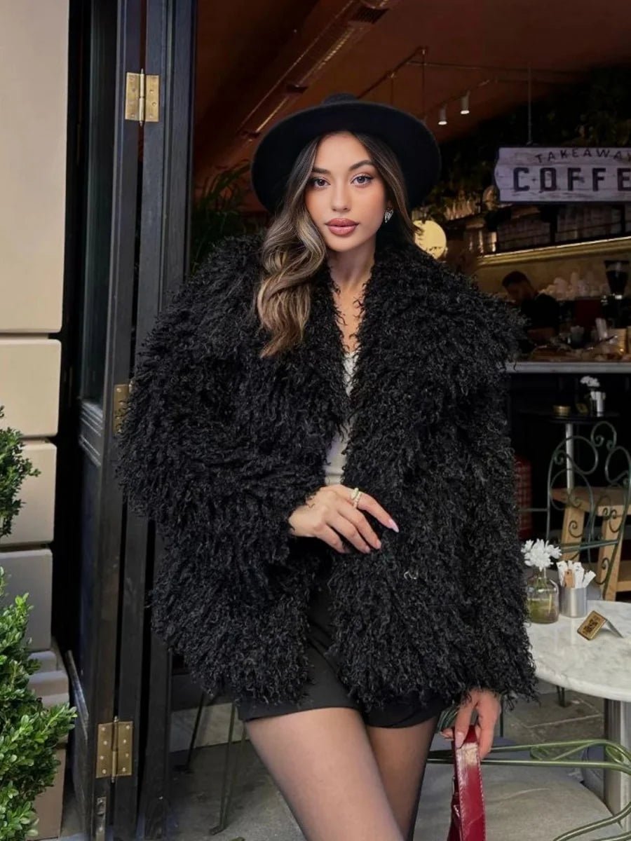 ZEYA - Nadine Short Faux Fur Coat