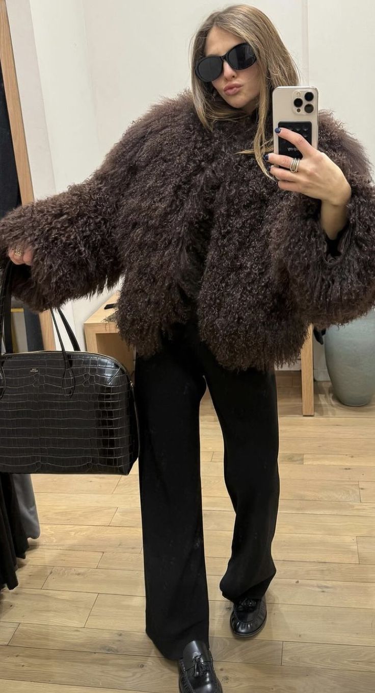 ZEYA - Nadine Short Faux Fur Coat