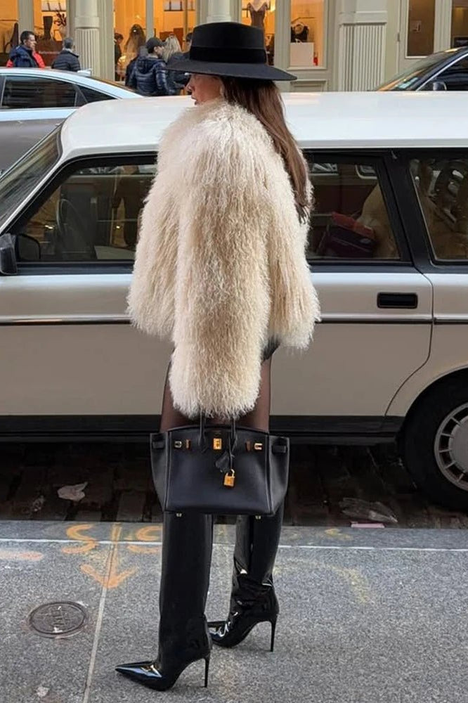 ZEYA - Nadine Short Faux Fur Coat