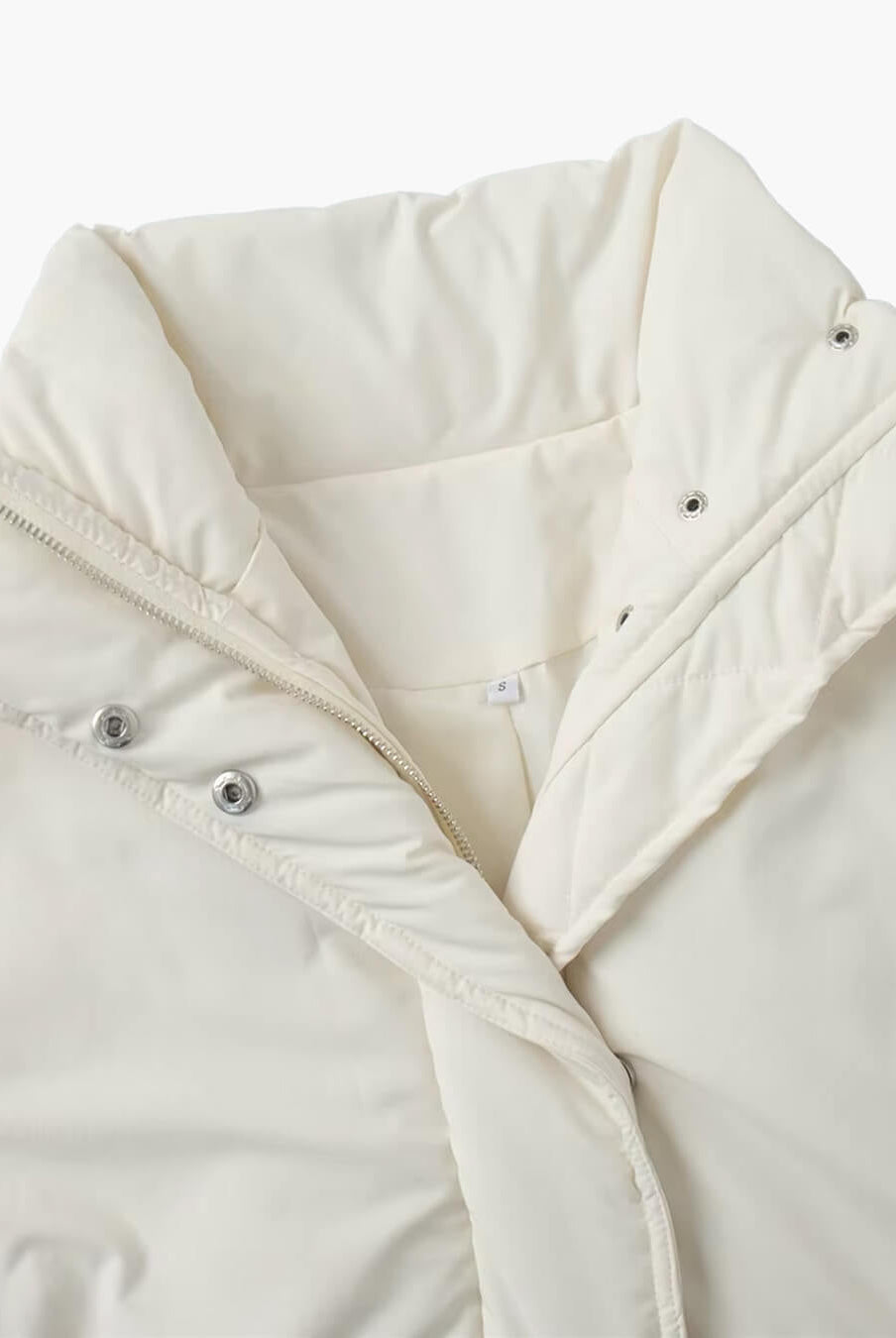 ZEYA - Neri Stand Collar Padded Puffer Coat