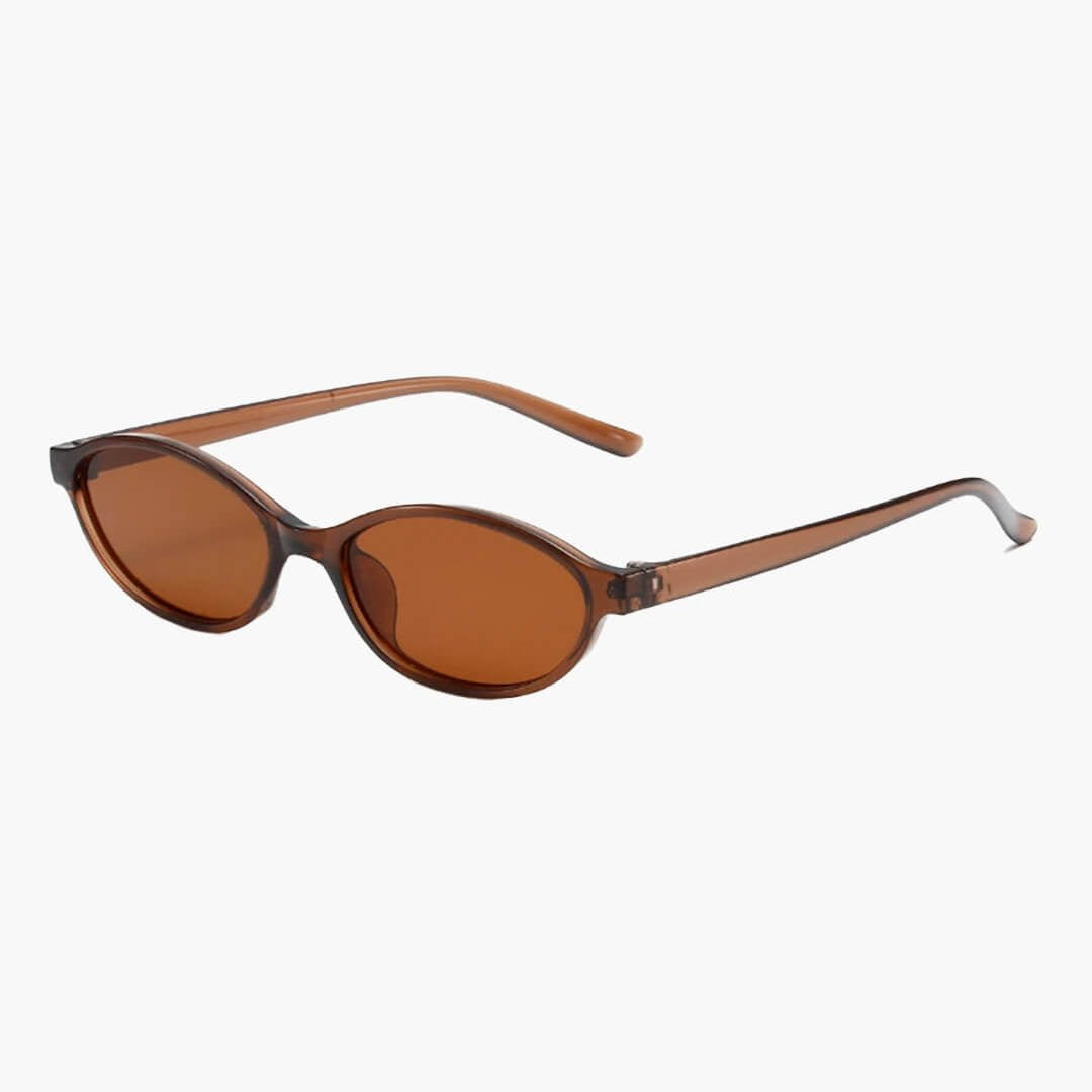 ZEYA - Petra Retro Oval Cat Eye Sunglasses