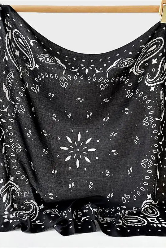 ZEYA - Portia Paisley Square Scarf