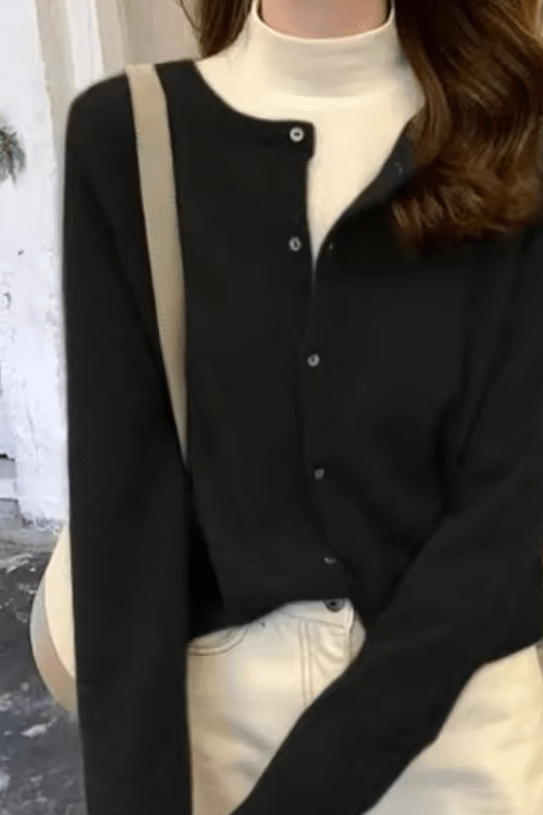 ZEYA - Ruth Button Front Knit Cardigan