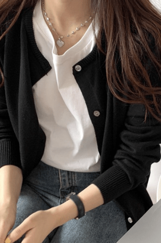 ZEYA - Ruth Button Front Knit Cardigan