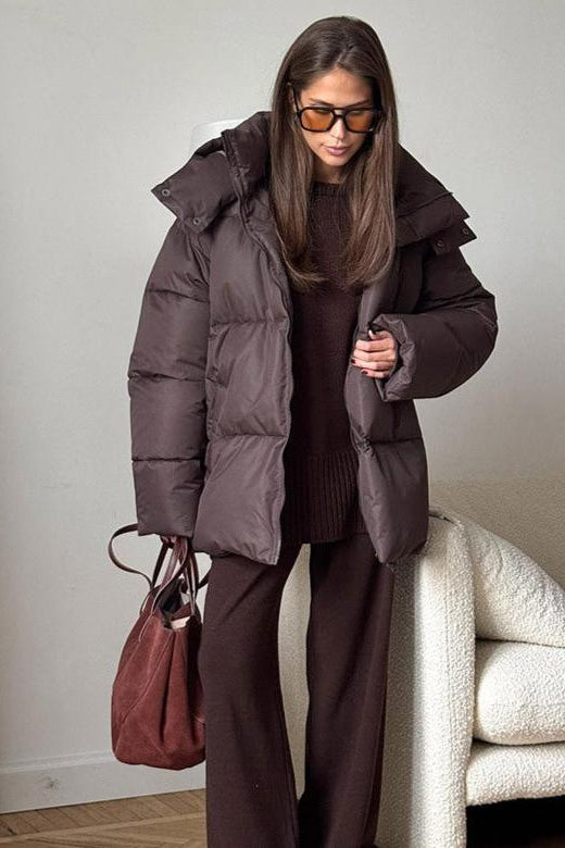 ZEYA - Sheila Detachable Hood Puffer Jacket