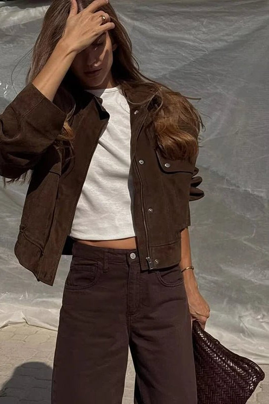 ZEYA - Sheila Faux Suede Jacket