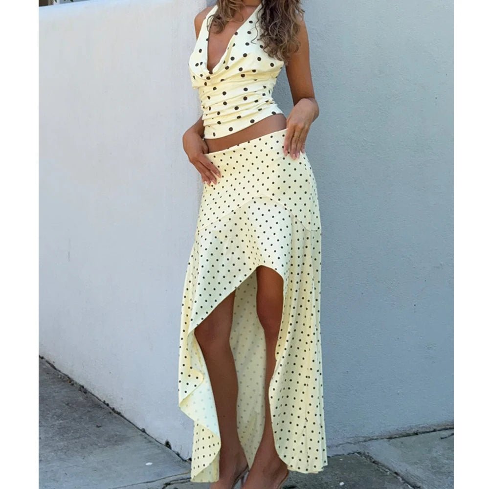 ZEYA - Sofia Two - Piece Polka Dot Set