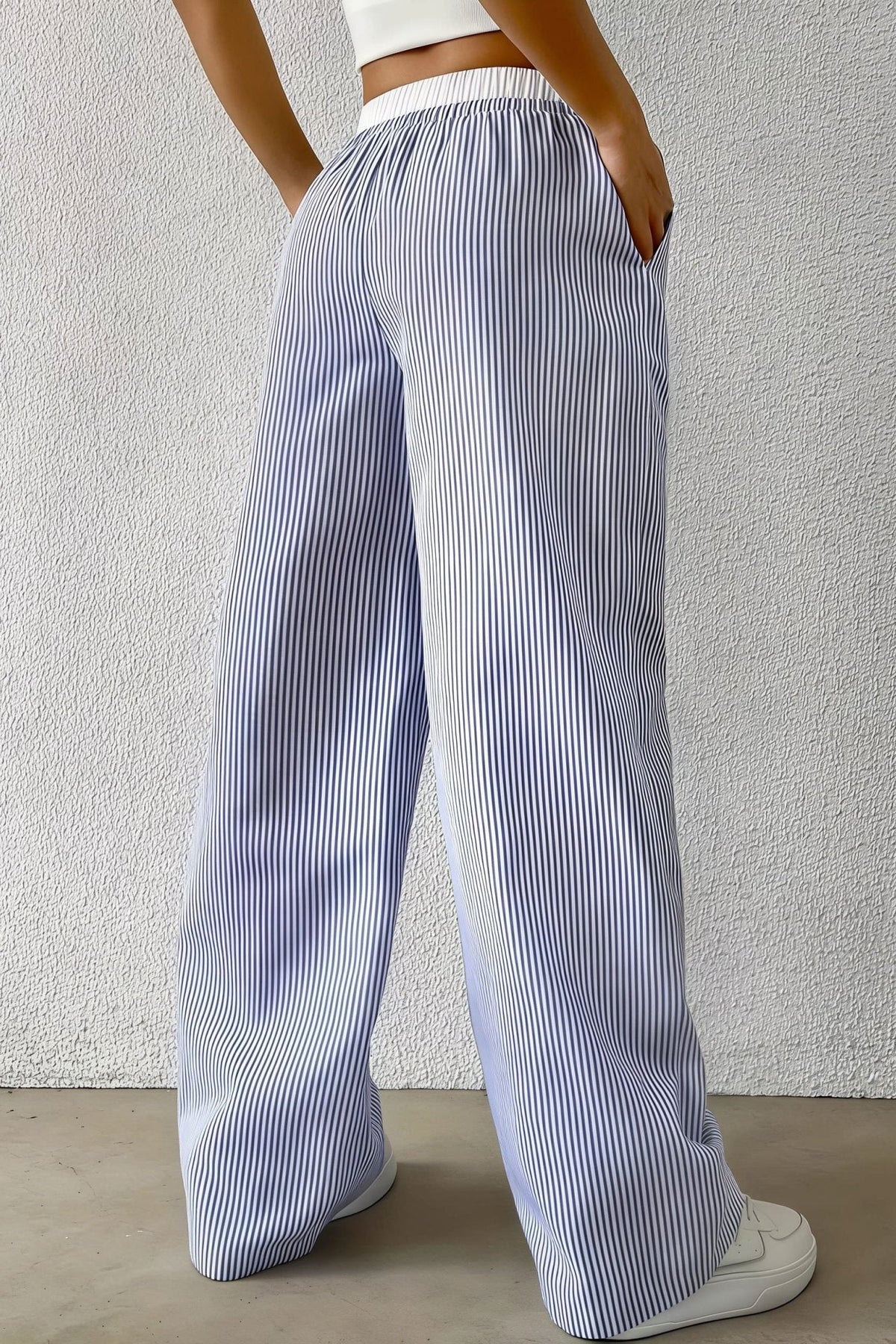 ZEYA - Solara Striped Straight Pants