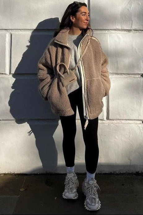 ZEYA - Suzette Zip Up Teddy Jacket