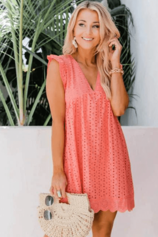 ZEYA - Sylvie V-Neck Sleeveless Mini Dress
