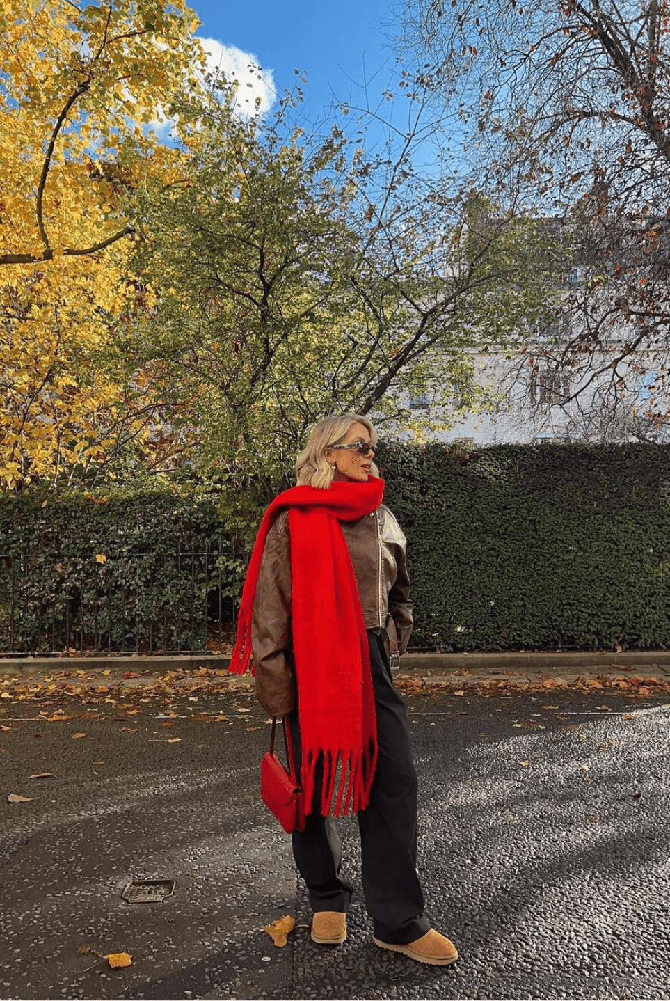 ZEYA - Thigh - Length Chunky Knit Scarf