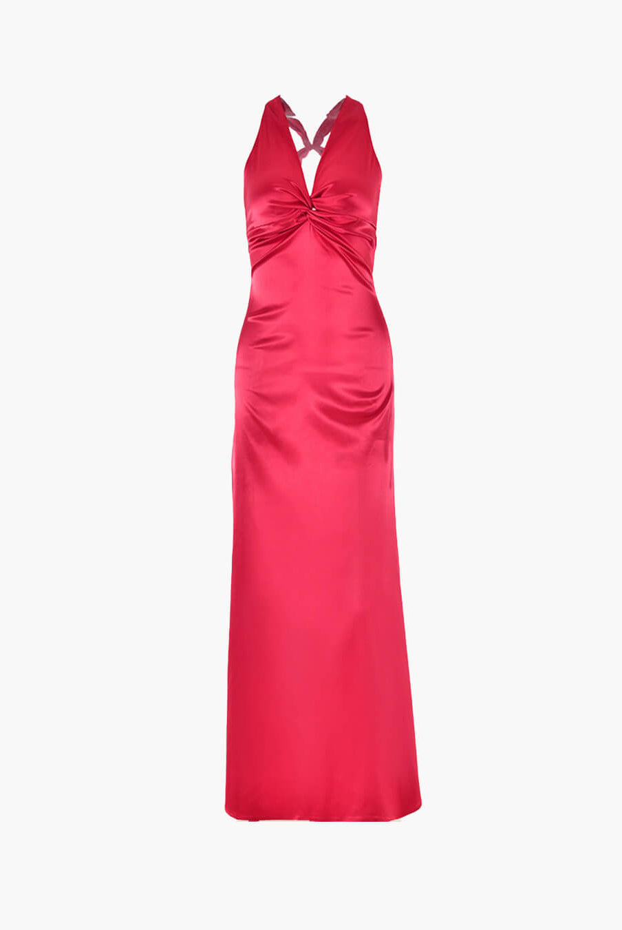 ZEYA - Venus Satin Open Back Maxi Dress