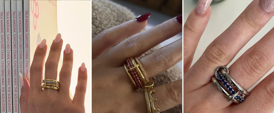 Stack, Layer, Repeat: Wie du mehrere Ringe auf einmal trägst
