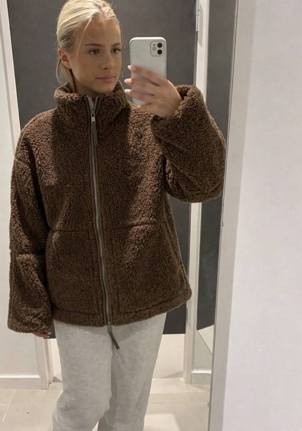 Suzette Zip Up Teddy Jacket
