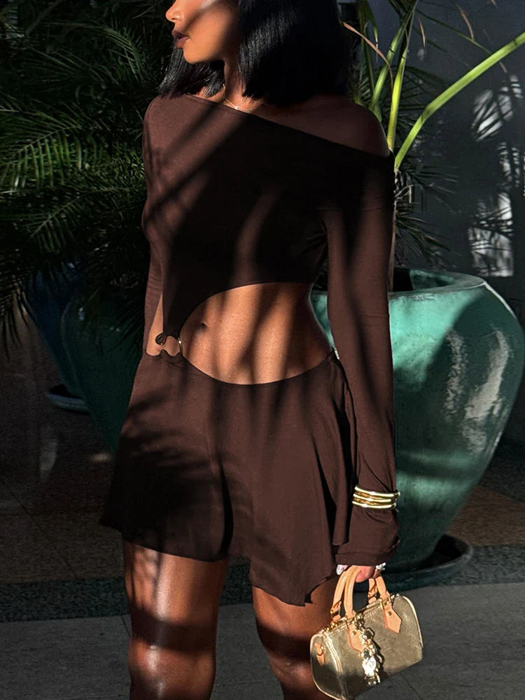 Sienna Off-Shoulder Bodycon-Kleid