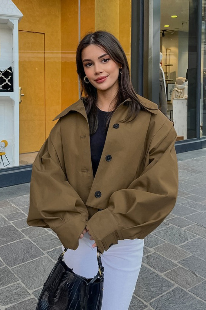 Anna Cropped Utility Jacket