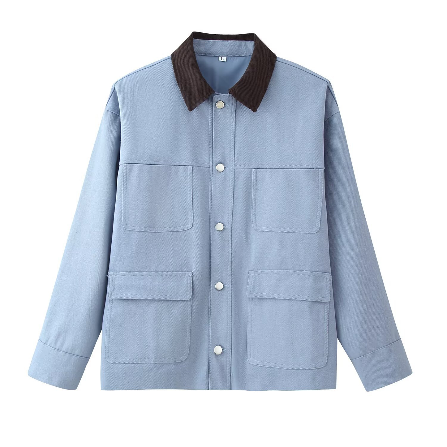 Helena Cordjacke mit Cordkragen und Taschen