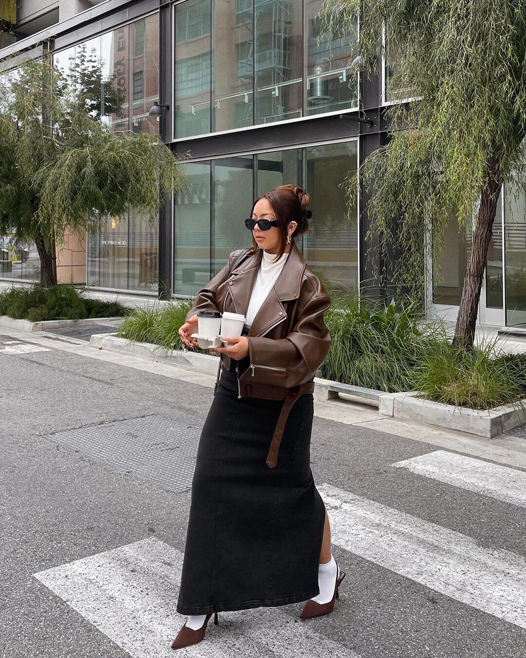 Felicity Vegan Leather Jacket