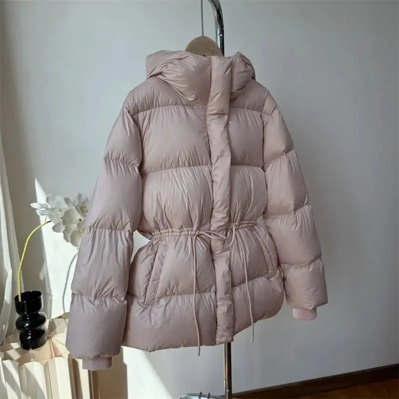 ZEYA - Carmen Oversized Drawstring Waist Puffer Jacket