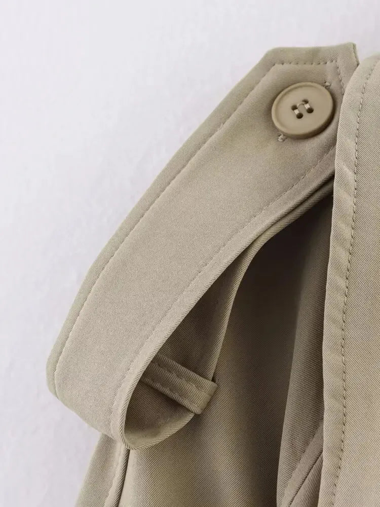 Fabienne Oversized Trenchcoat mit Gürtel
