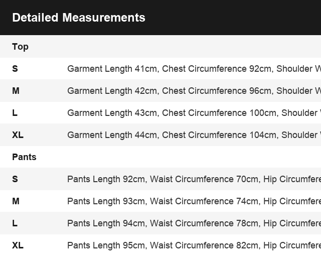Size Guide