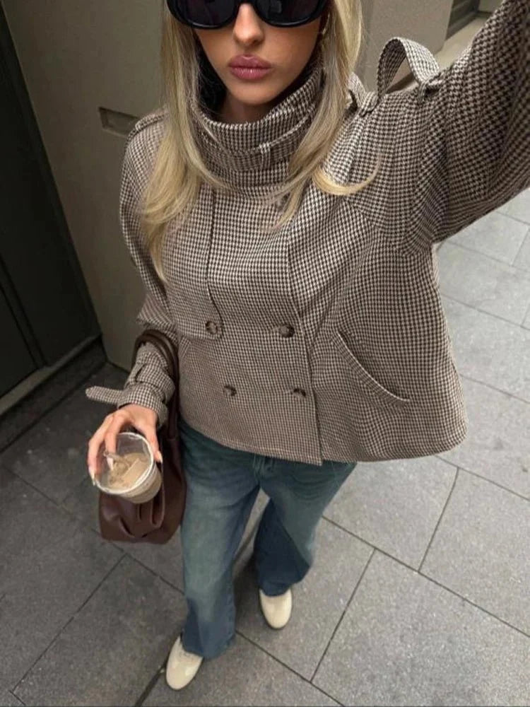 Helen Hahnentritt-Karo Jacke