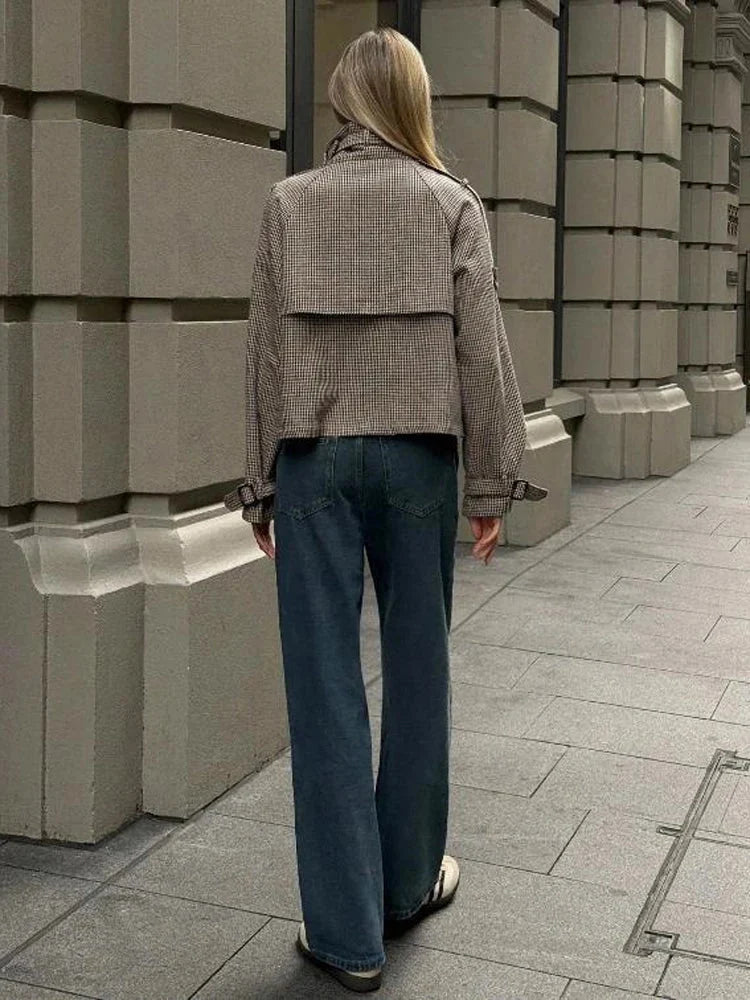 Helen Hahnentritt-Karo Jacke