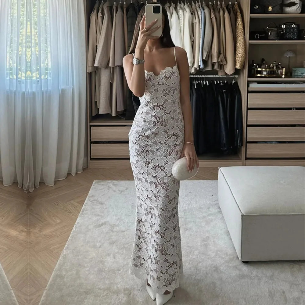 Maria Spitzenkleid mit Trägern