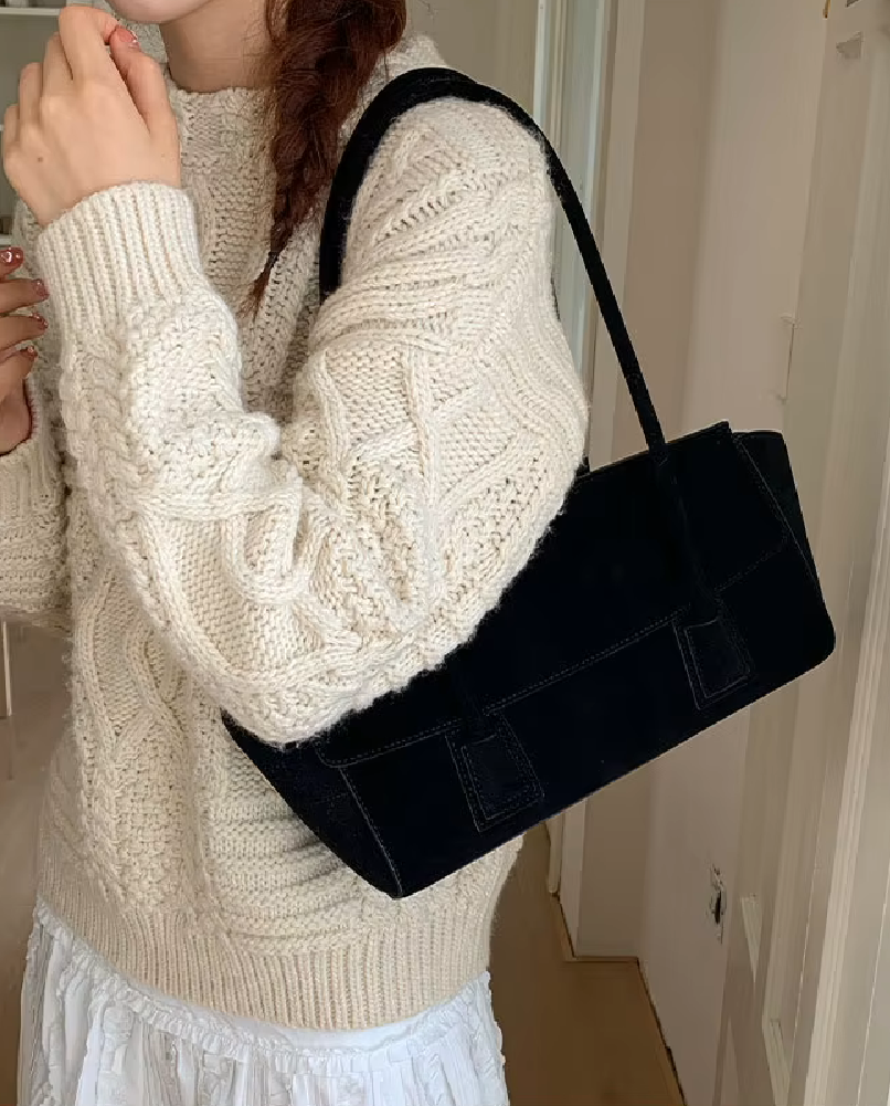 Melissa Vintage Suede Crossbody Bag