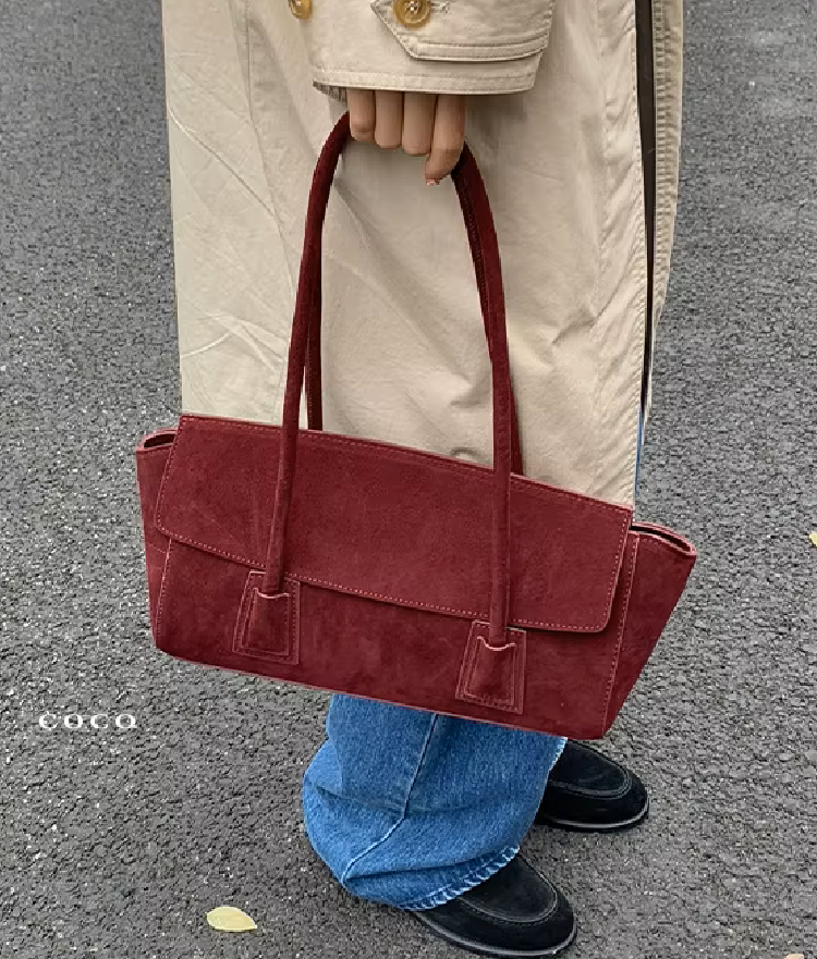 Melissa Vintage Suede Crossbody Bag