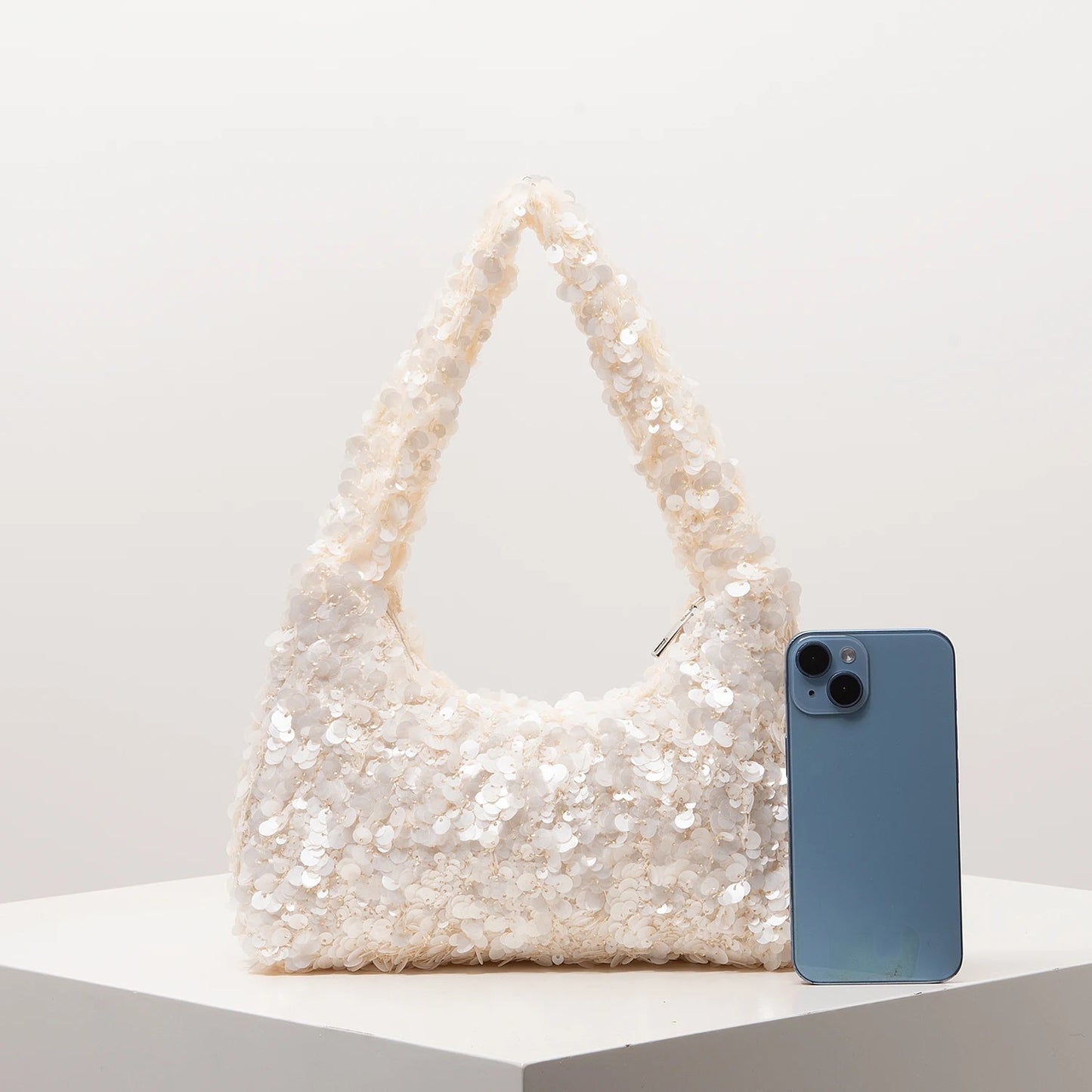 Margot Pailletten-Abend-Schultertasche