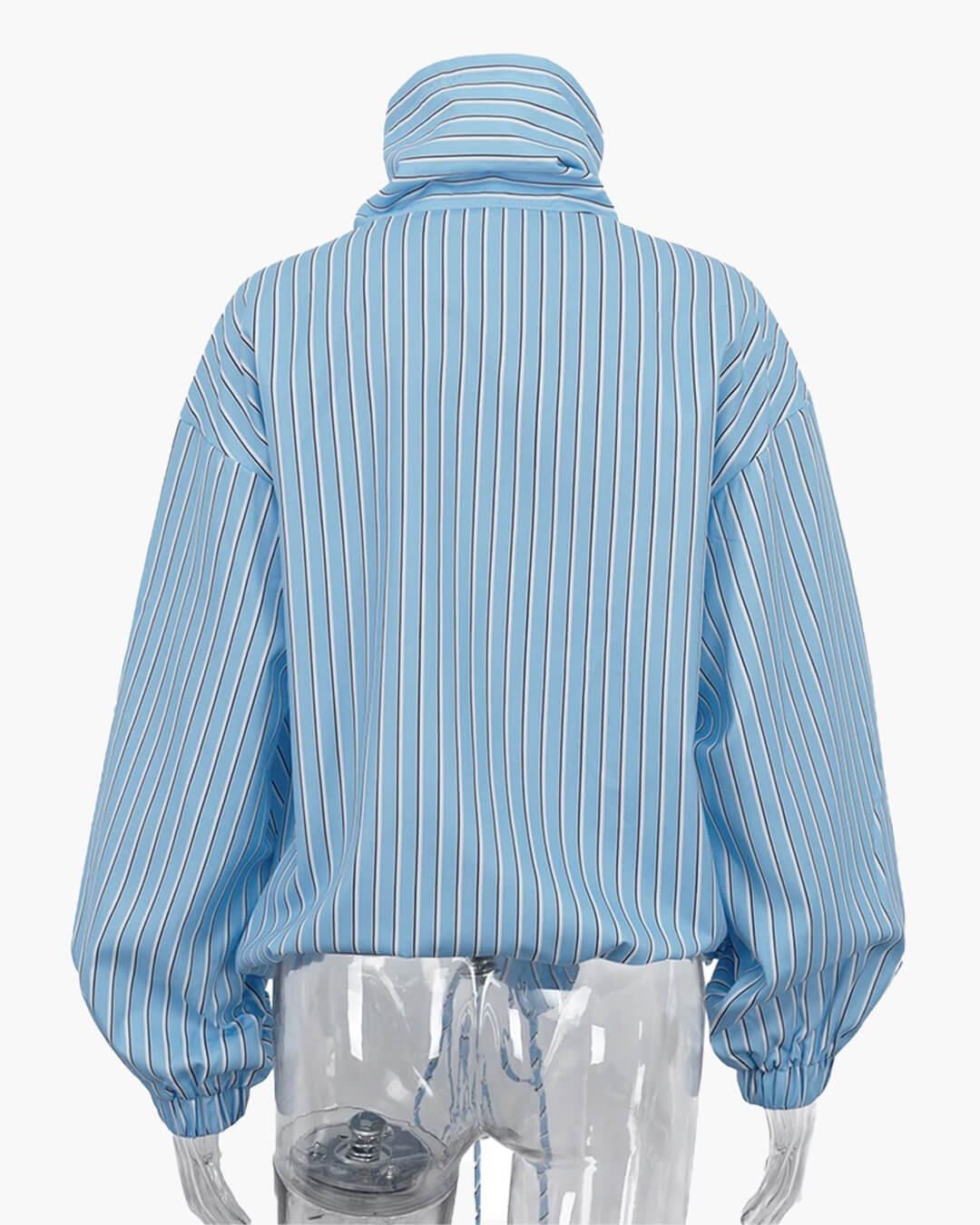 Lucy Gestreiftes High-Neck-Shirt