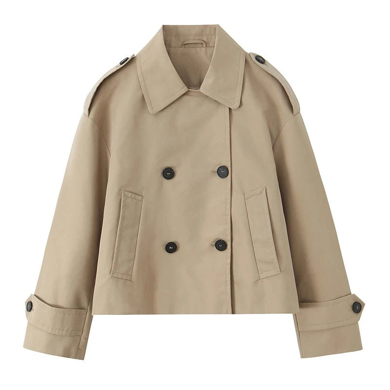 Carla Kurzer Doppelreihiger Trenchcoat