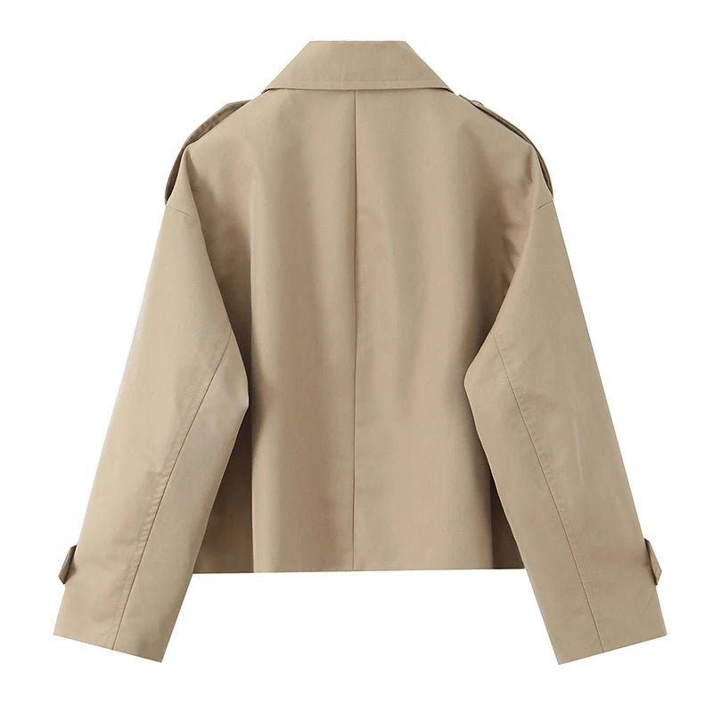 Carla Kurzer Doppelreihiger Trenchcoat