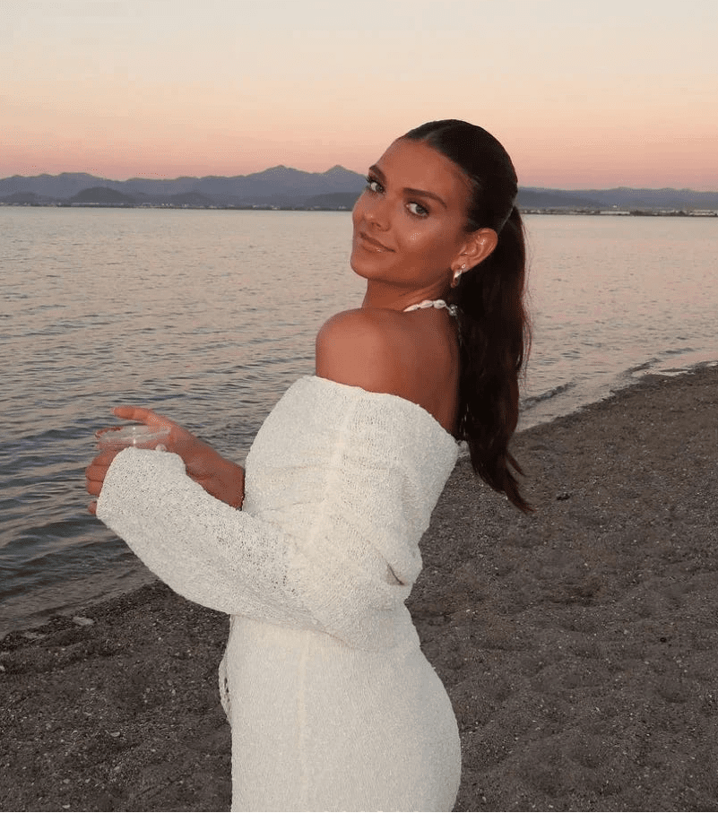 Zaria Off-Shoulder Bodycon Mini Kleid