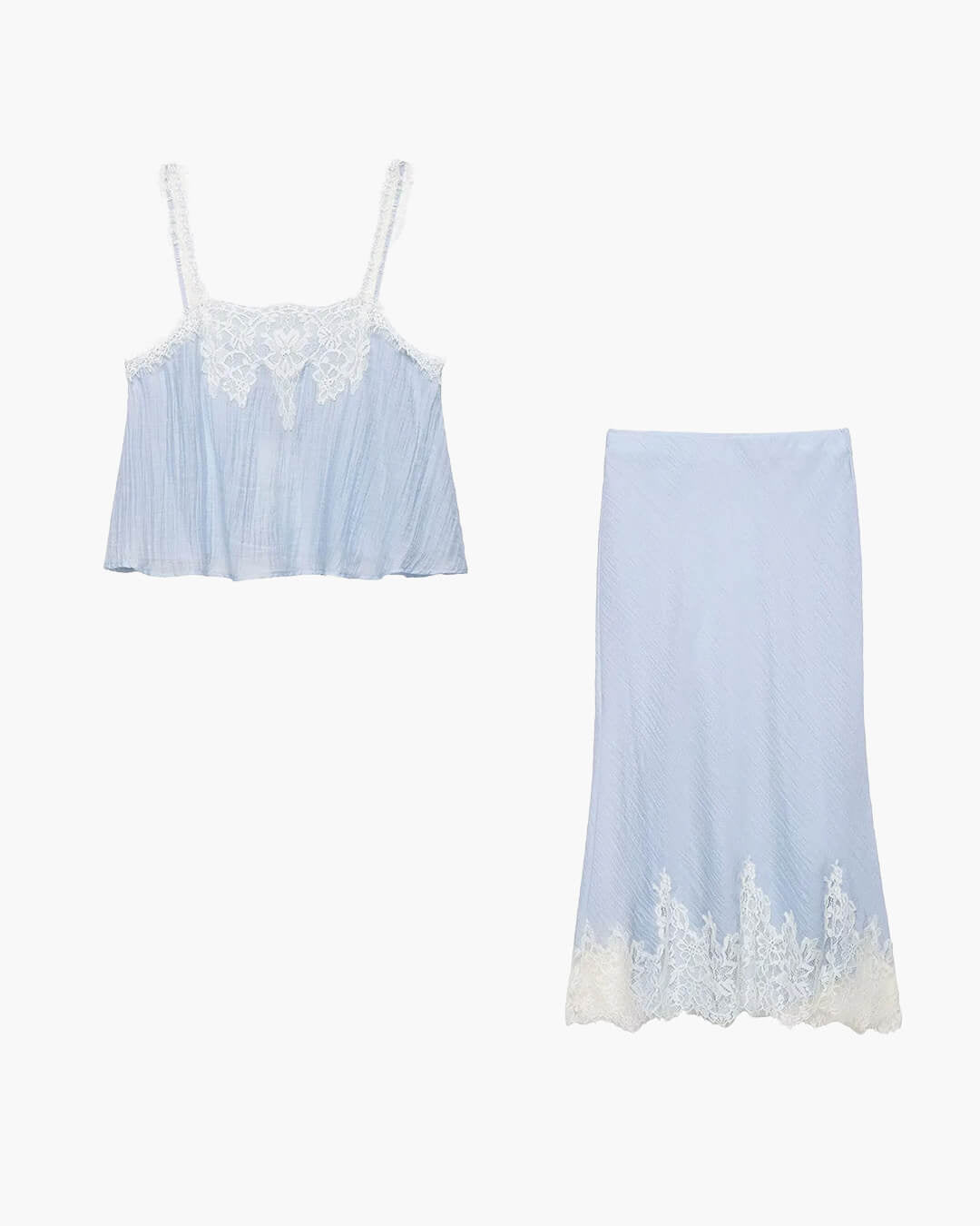 Jacinta Lace Spliced Midi Set