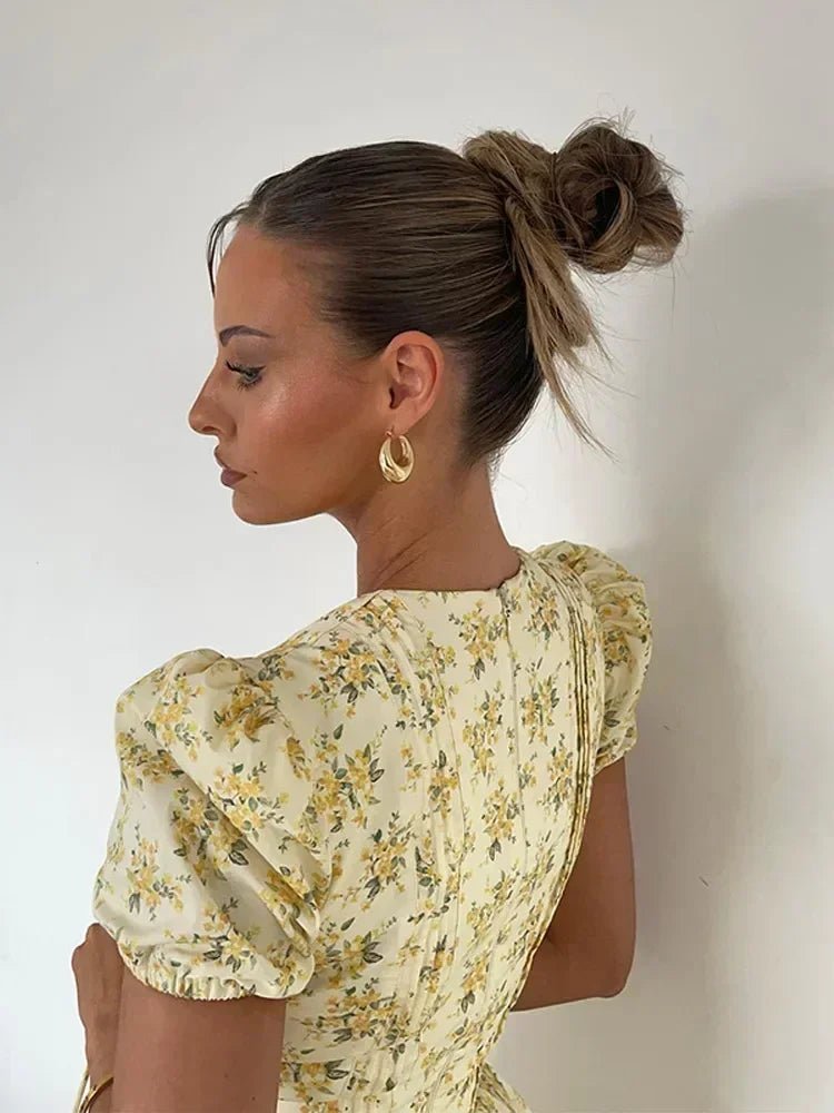 Lory V‑Ausschnitt Minikleid