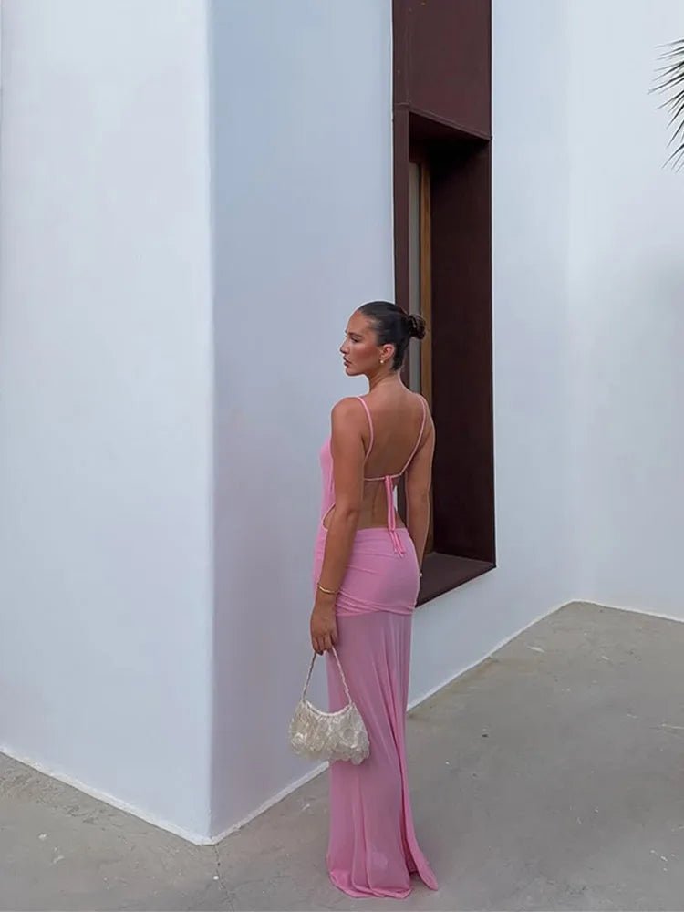 Bethany Twist Cut Out Maxi Dress