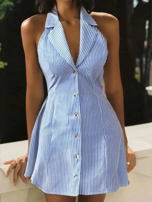 Chrissy Butterfly Knot Minikleid