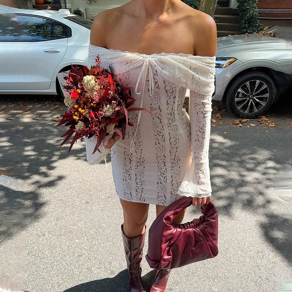 Delphine Off-Shoulder Minikleid