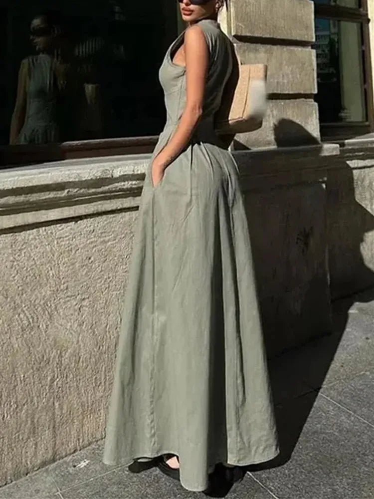 Celia Ärmelloses Midikleid
