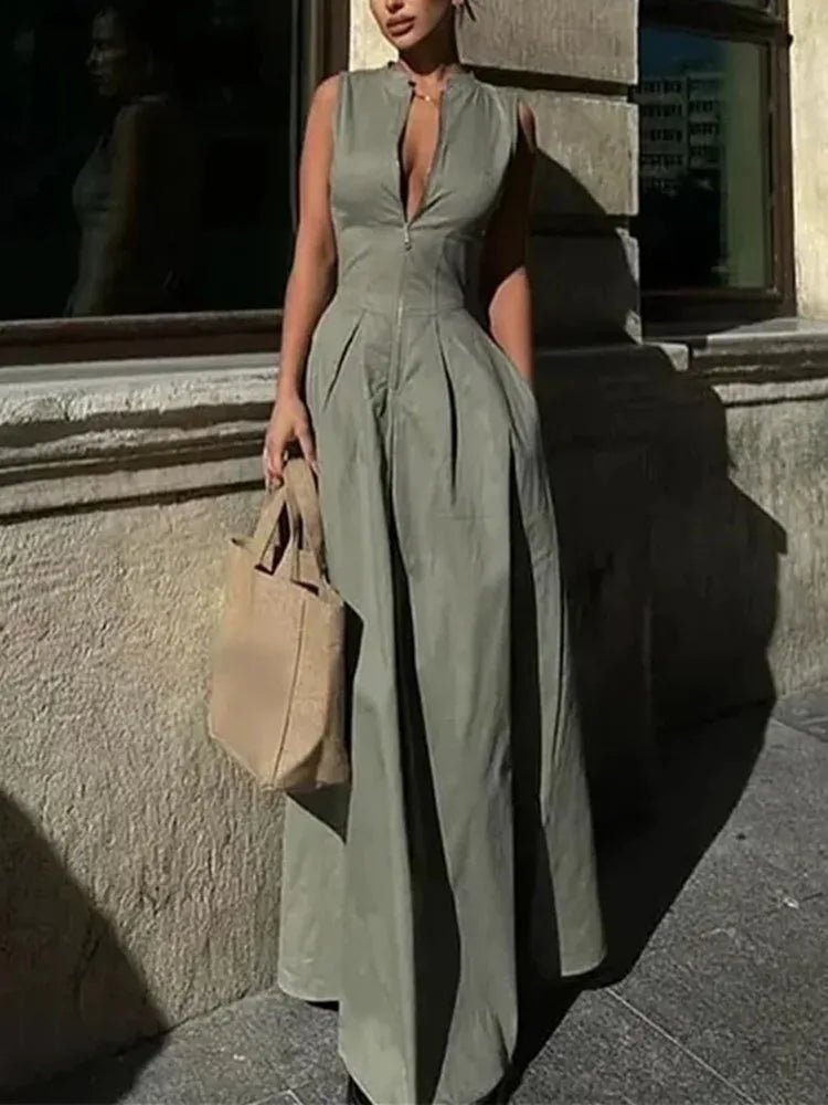 Celia Ärmelloses Midikleid