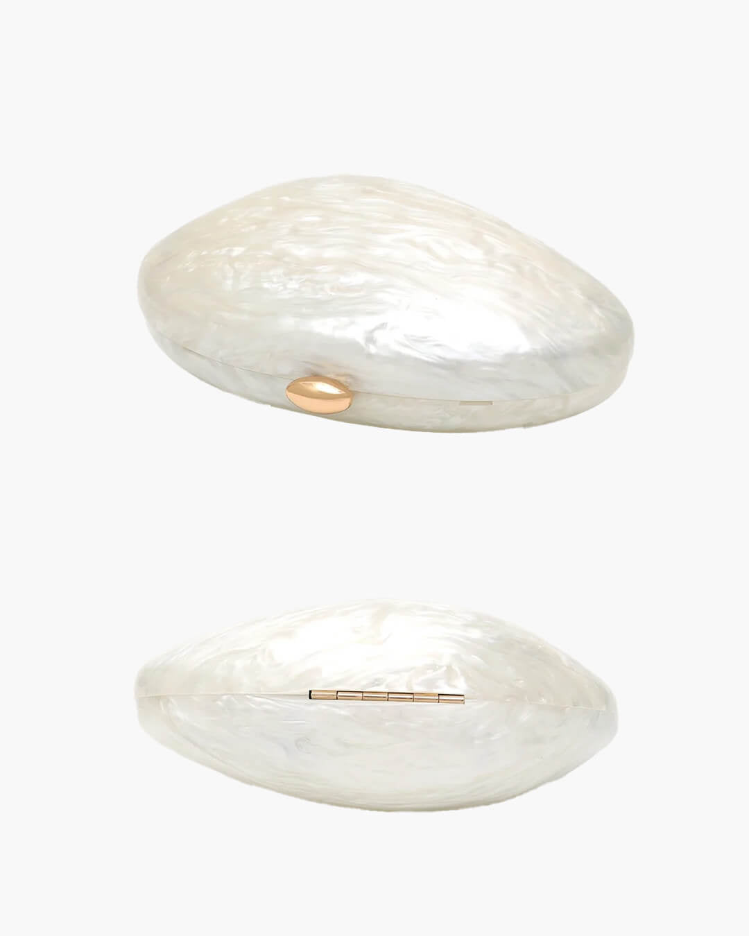 Sophia muschelförmige Acryl-Clutch